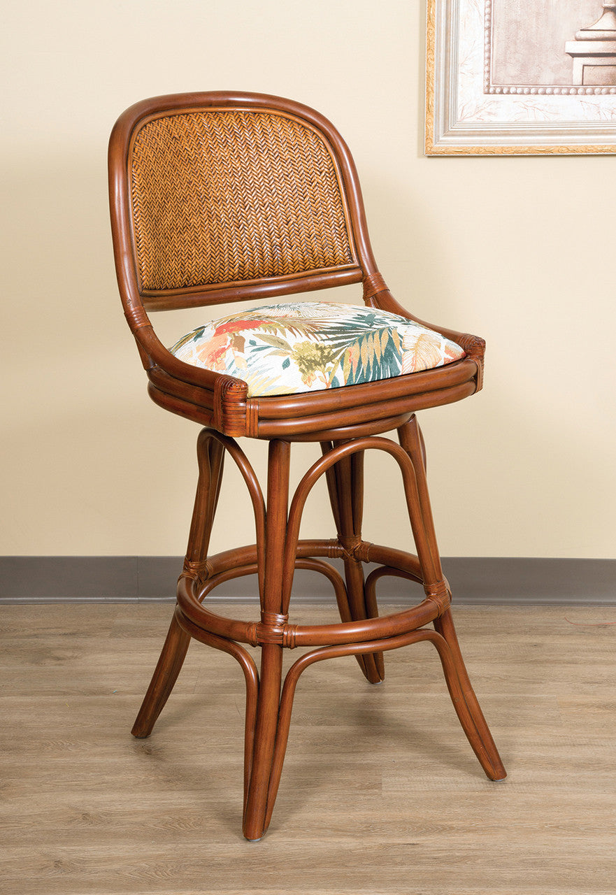 Alexander & Sheridan Cayman 3 Piece Rattan Indoor Counter Set