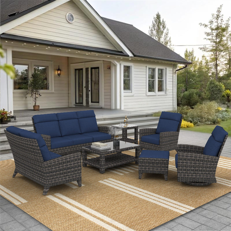 Forever Patio Cavalier 7-Piece Ultimate Patio Set
