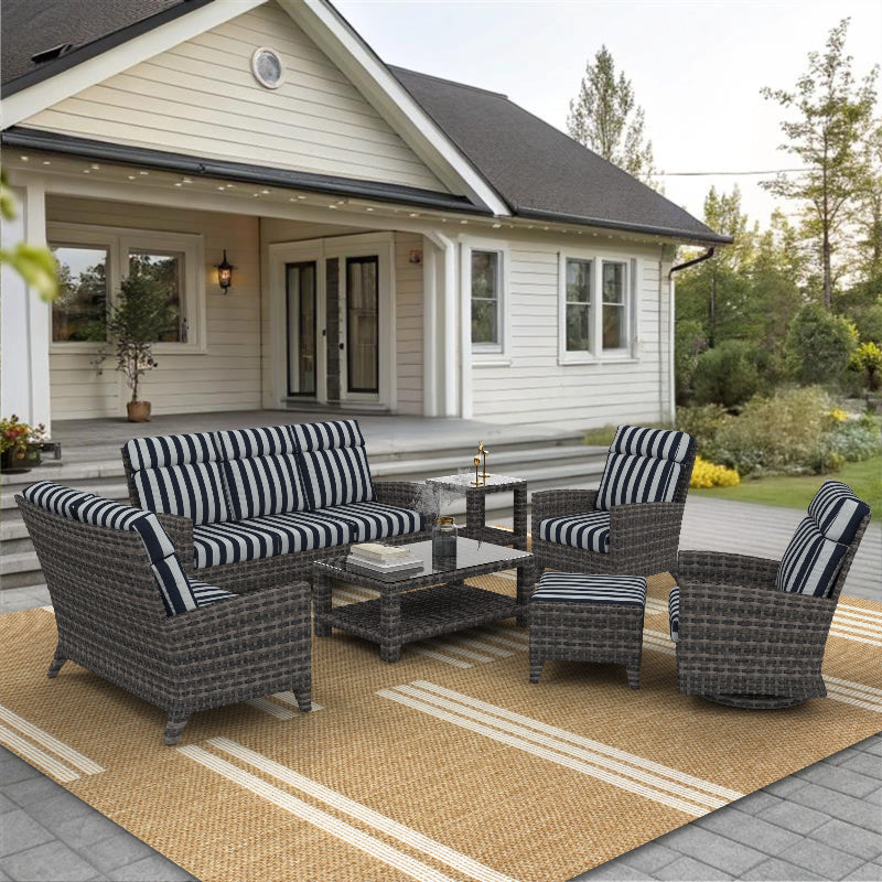 Forever Patio Cavalier 7-Piece Ultimate Patio Set