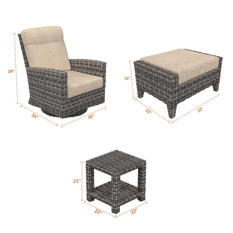 Forever Patio Cavalier 7-Piece Ultimate Patio Set