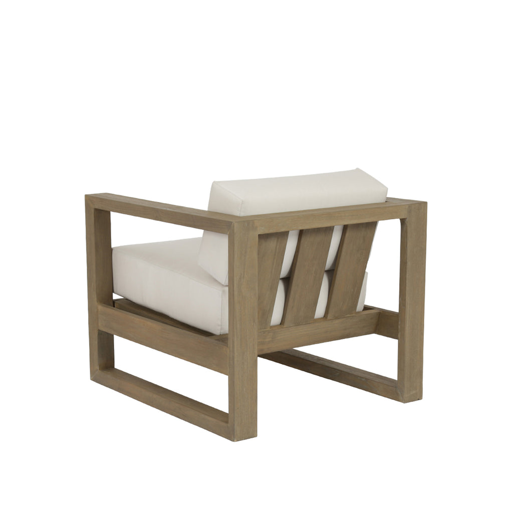 Sunset West Coastal Teak Club Chair