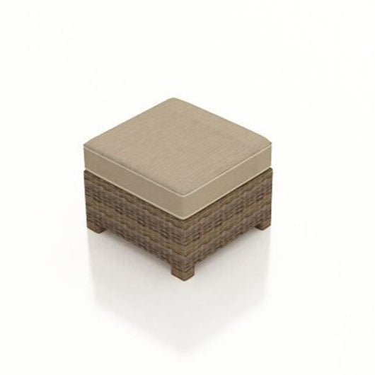 Forever Patio Cypress Square Wicker Ottoman