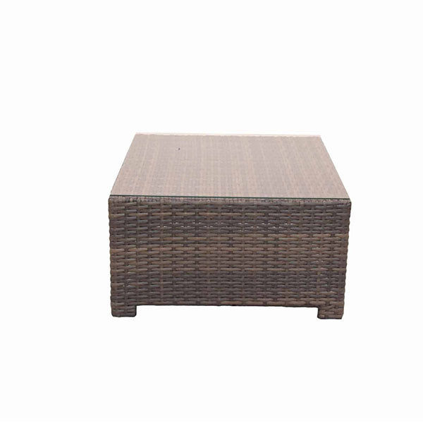 Forever Patio Horizon Wicker Wedge Square Coffee Table
