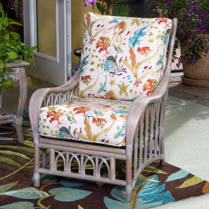 Alexander & Sheridan Cuba Rattan Indoor 2 Piece Lounge Chair Set