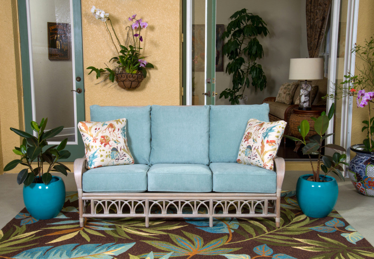 Alexander & Sheridan Cuba Rattan Indoor Sofa