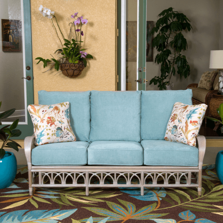 Alexander & Sheridan Cuba Rattan Indoor Sofa