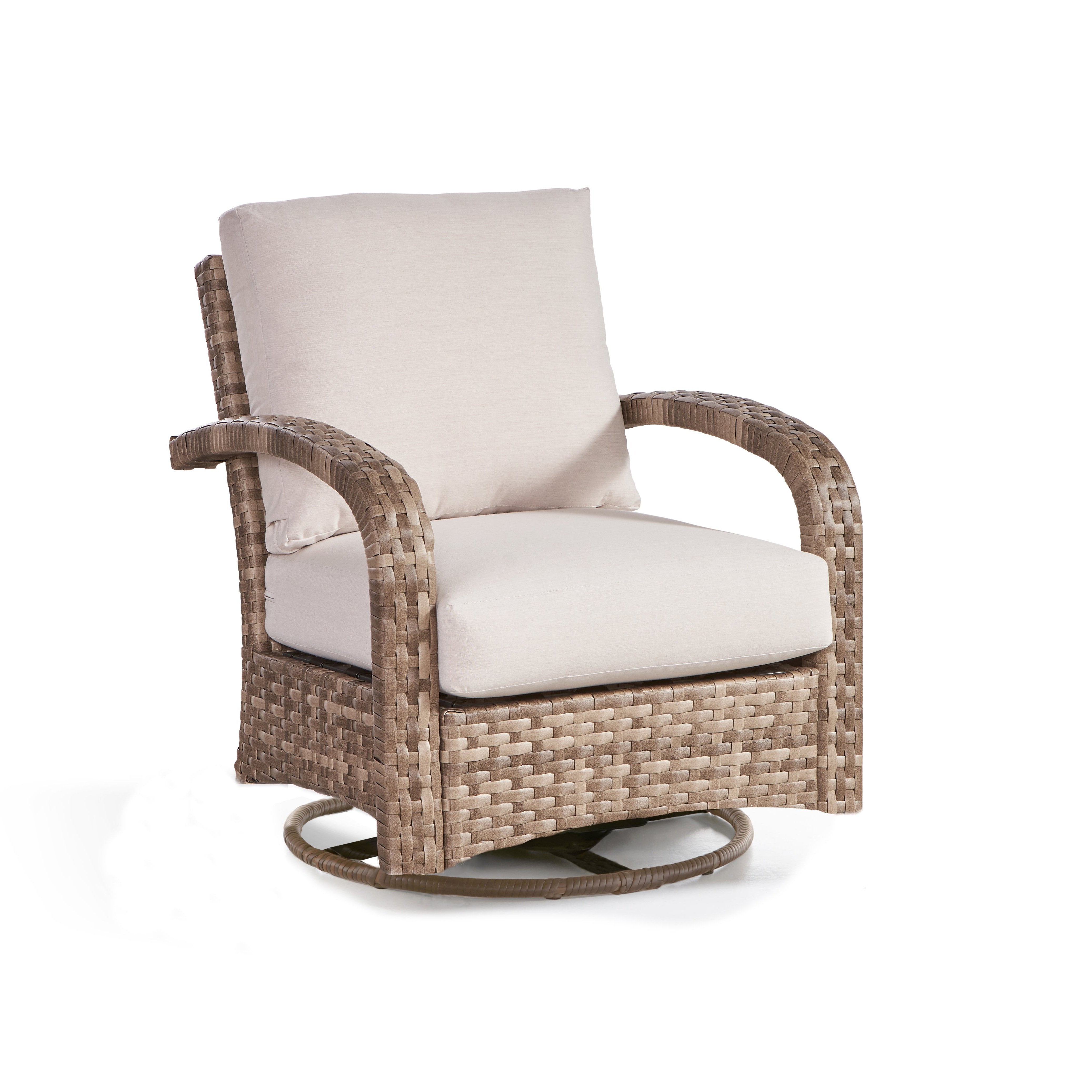 South Sea Rattan Driftwood Bay Swivel Glider
