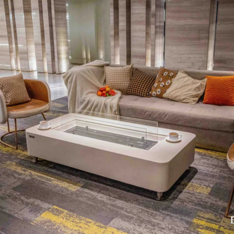 Elementi Sydney 30" Rectangle Concrete Ethanol Fire Table (ON SALE)