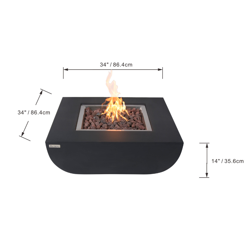 Elementi Modeno Aurora Fire Table