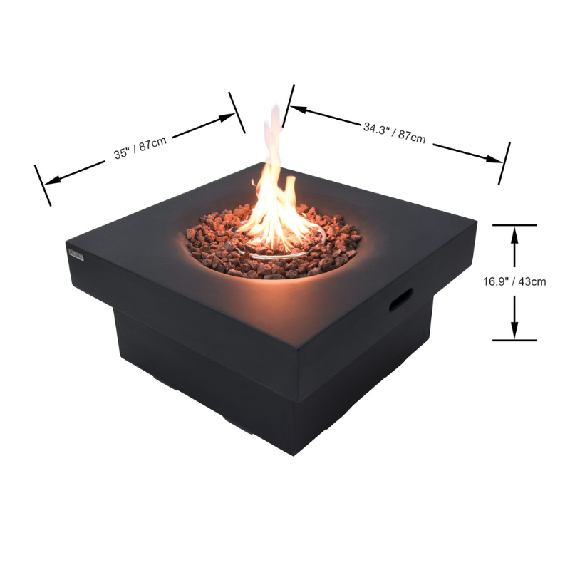 Elementi Modeno Branford Fire Table (ON SALE)