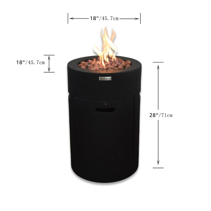 Elementi Modeno Lava Tube Fire Pit (ON SALE)