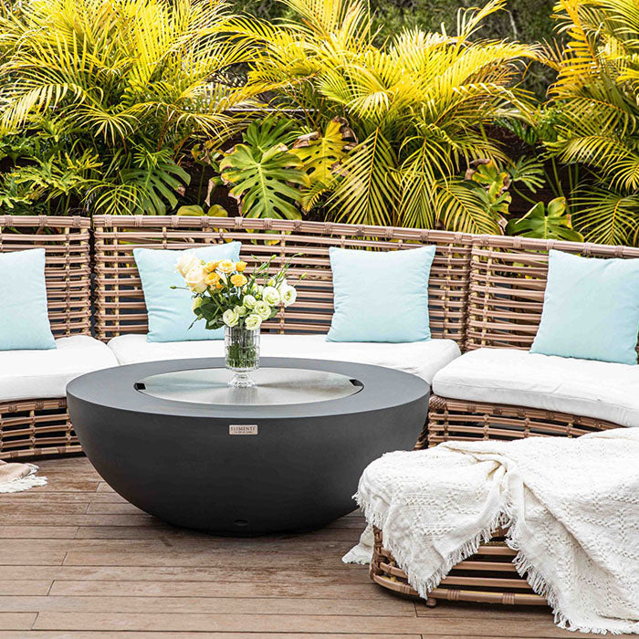 Elementi Lunar Bowl Fire Table