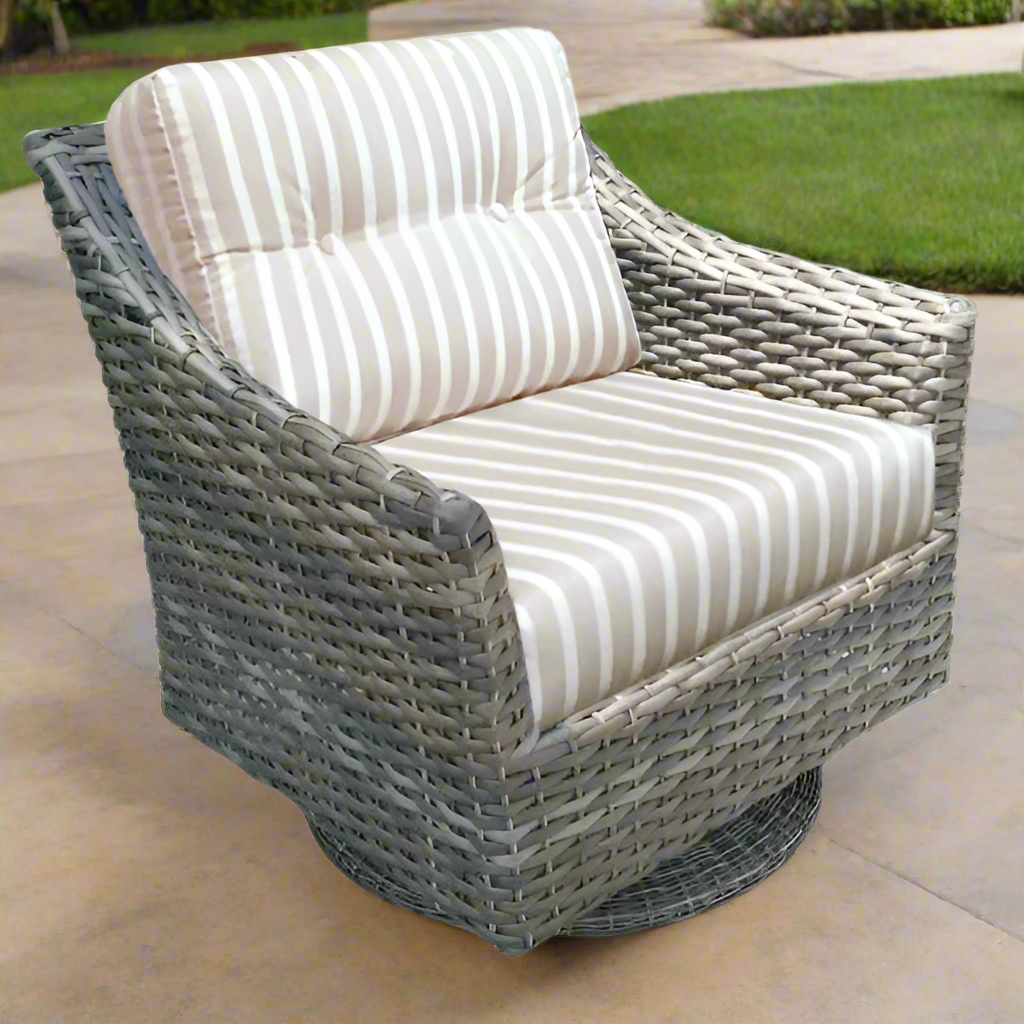Forever Patio Aberdeen Wicker Swivel Rocker