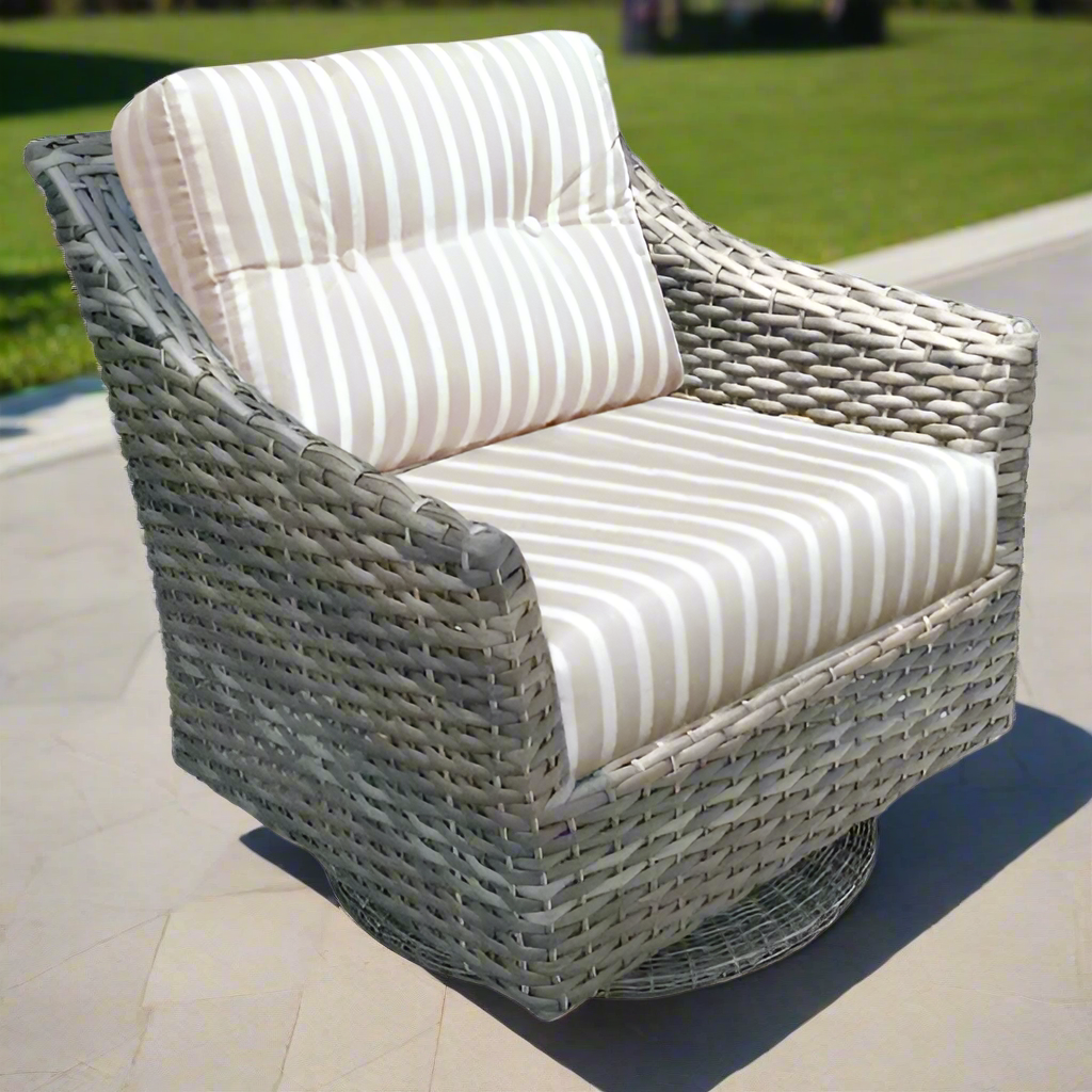 Forever Patio Aberdeen Wicker Swivel Rocker