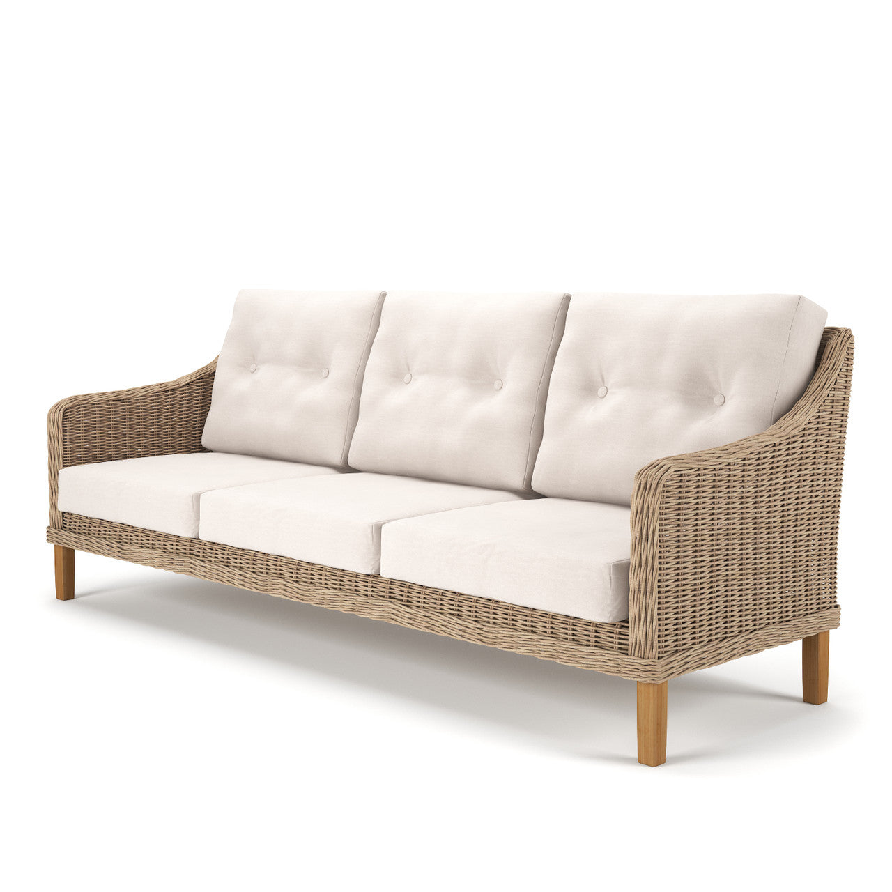 Forever Patio Carlisle Wicker 3 Seat Sofa