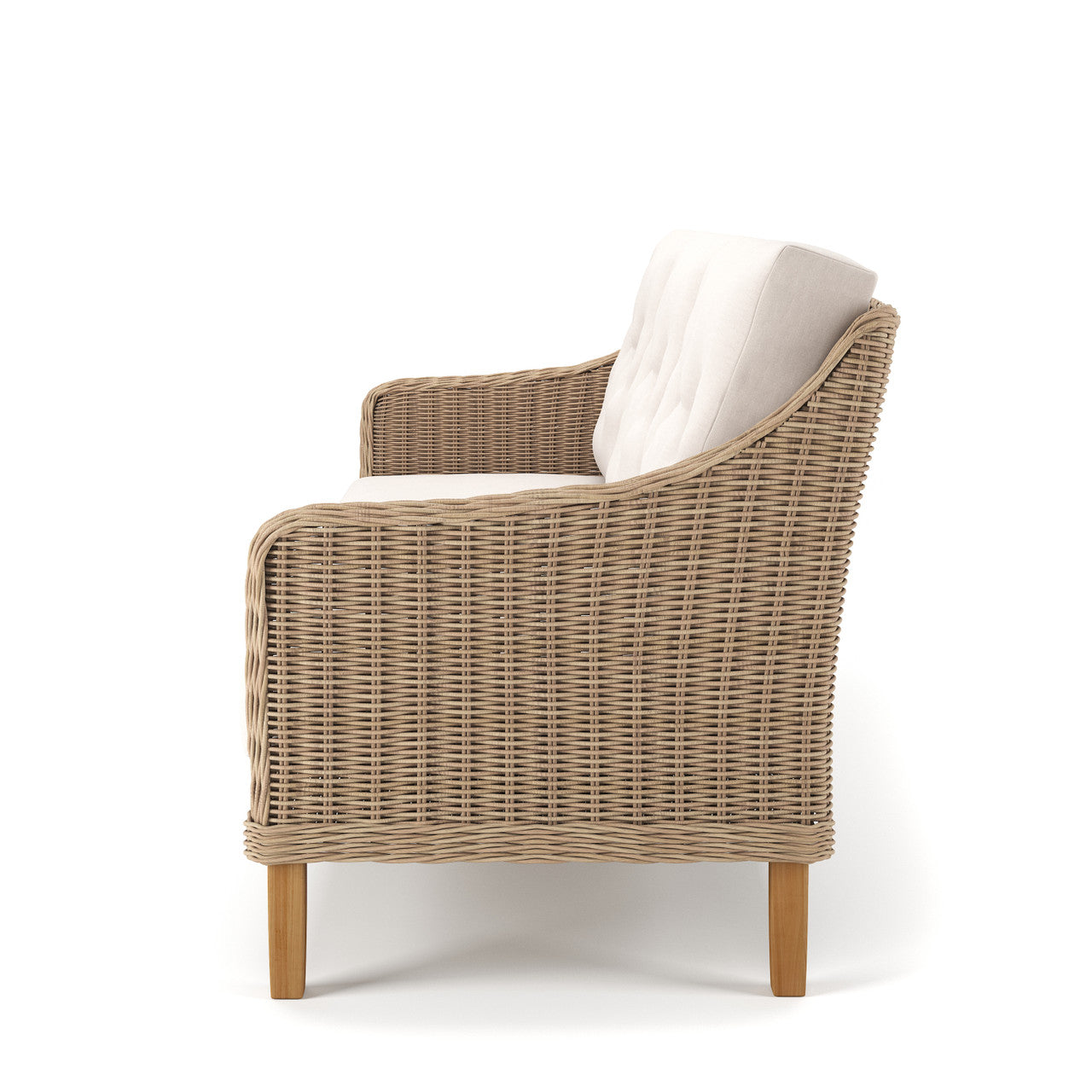 Forever Patio Carlisle Wicker 3 Seat Sofa