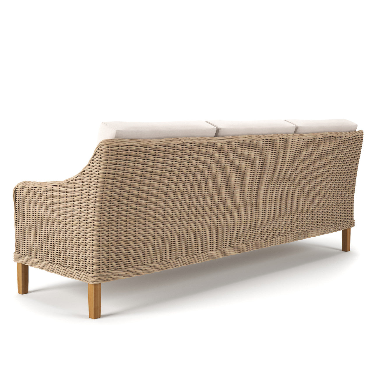Forever Patio Carlisle Wicker 3 Seat Sofa
