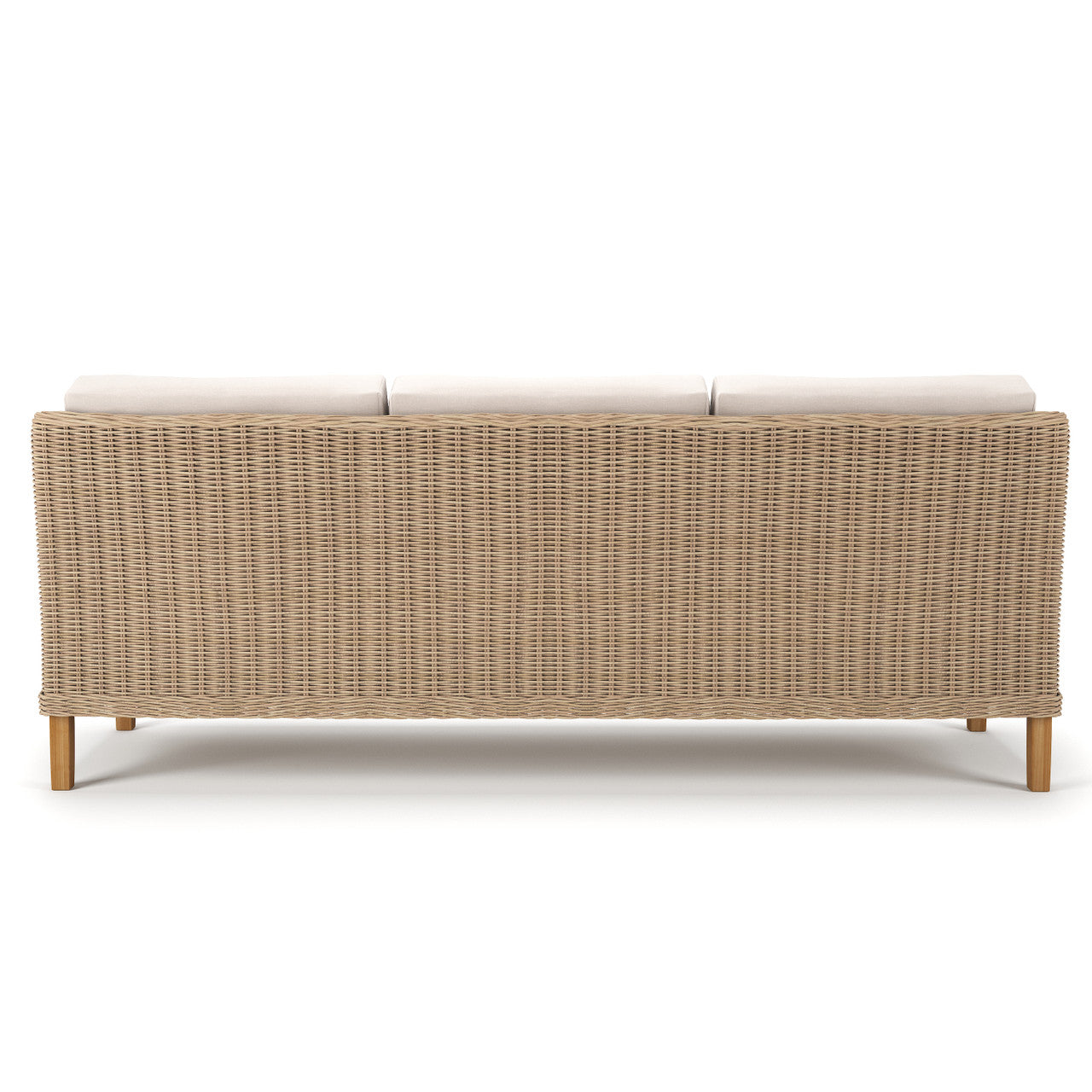 Forever Patio Carlisle Wicker 3 Seat Sofa