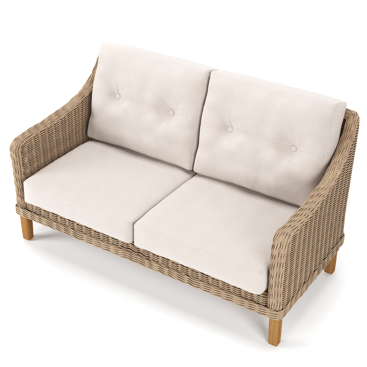 Forever Patio Carlisle Wicker Loveseat