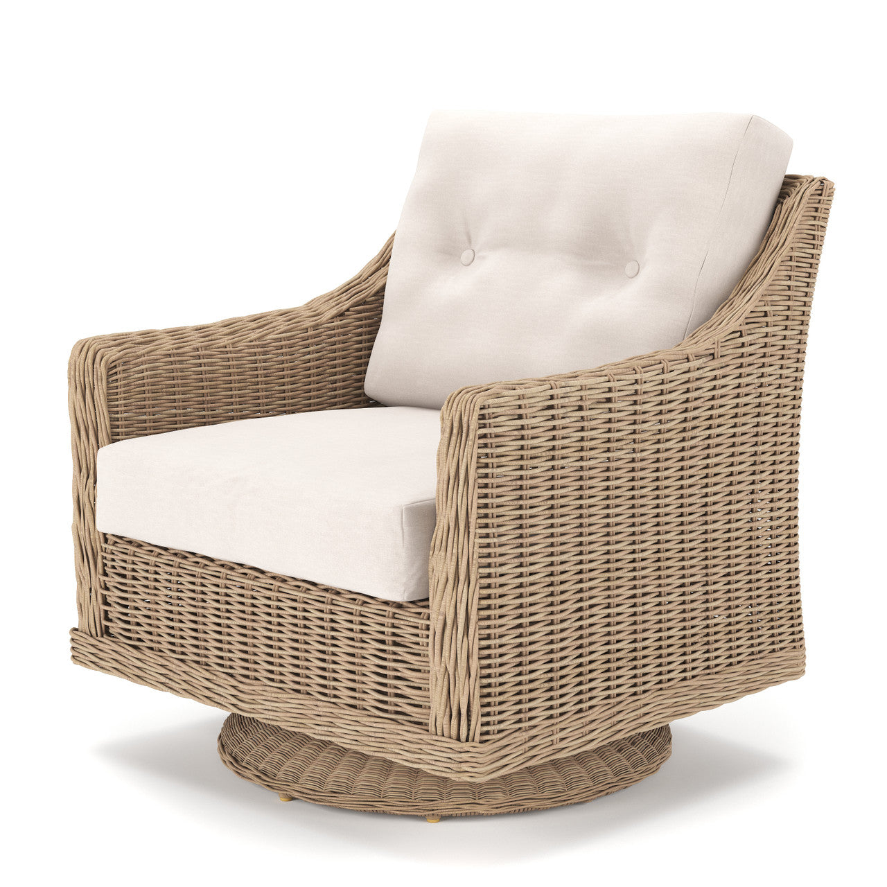 Forever Patio Carlisle Wicker Swivel Rocker