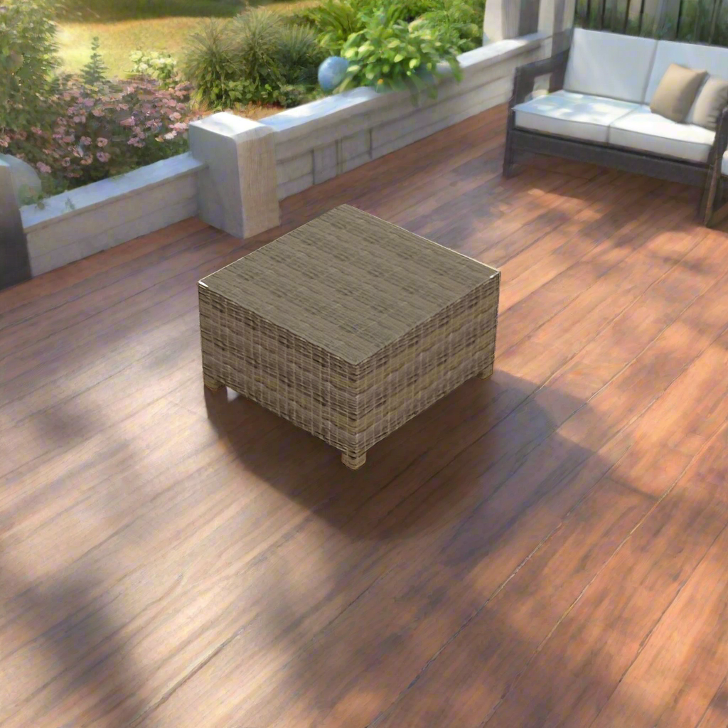 Forever Patio Cypress Square Wicker Coffee Table
