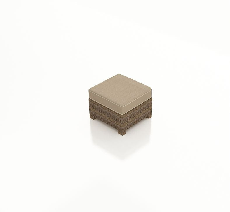 Forever Patio Cypress Square Wicker Ottoman