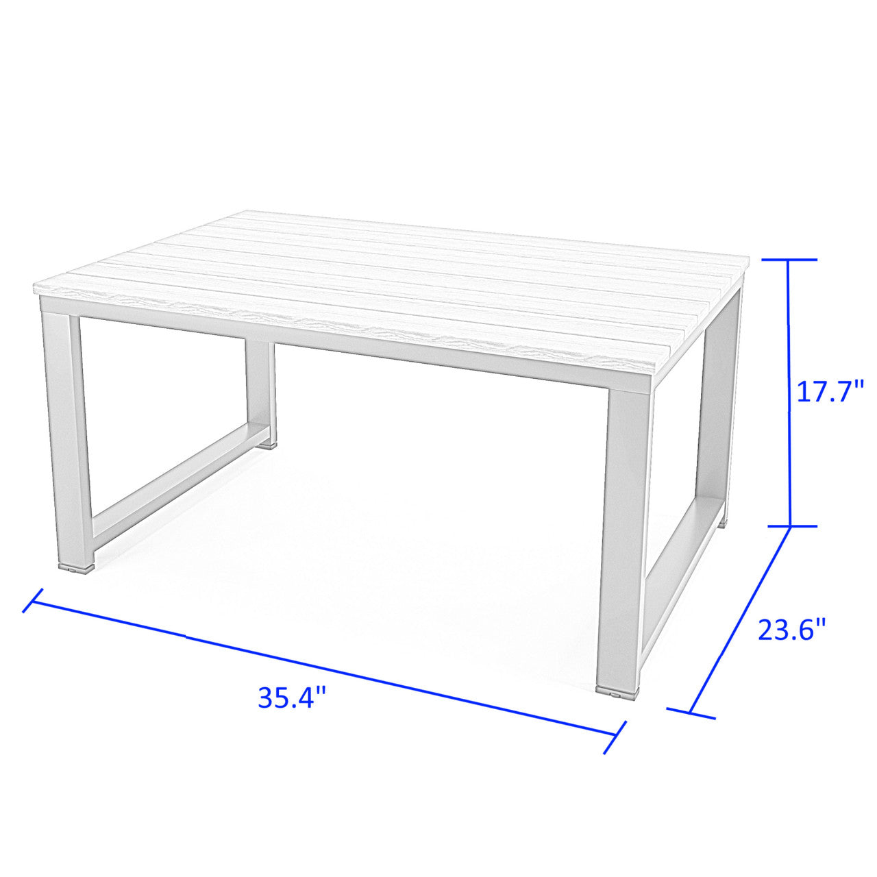 Forever Patio Hanover Rectangle Coffee Table