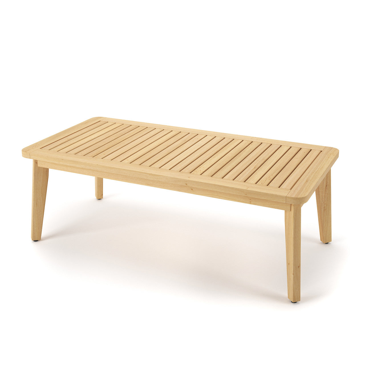 Forever Patio Hambrick Teak Hardwood Rectangle Coffee Table