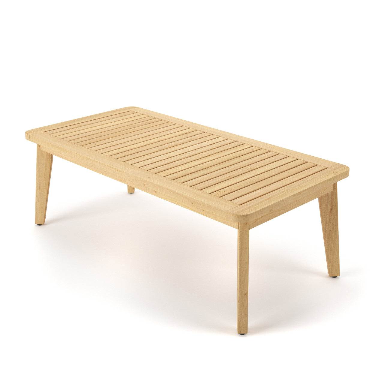Forever Patio Hambrick Teak Hardwood Rectangle Coffee Table