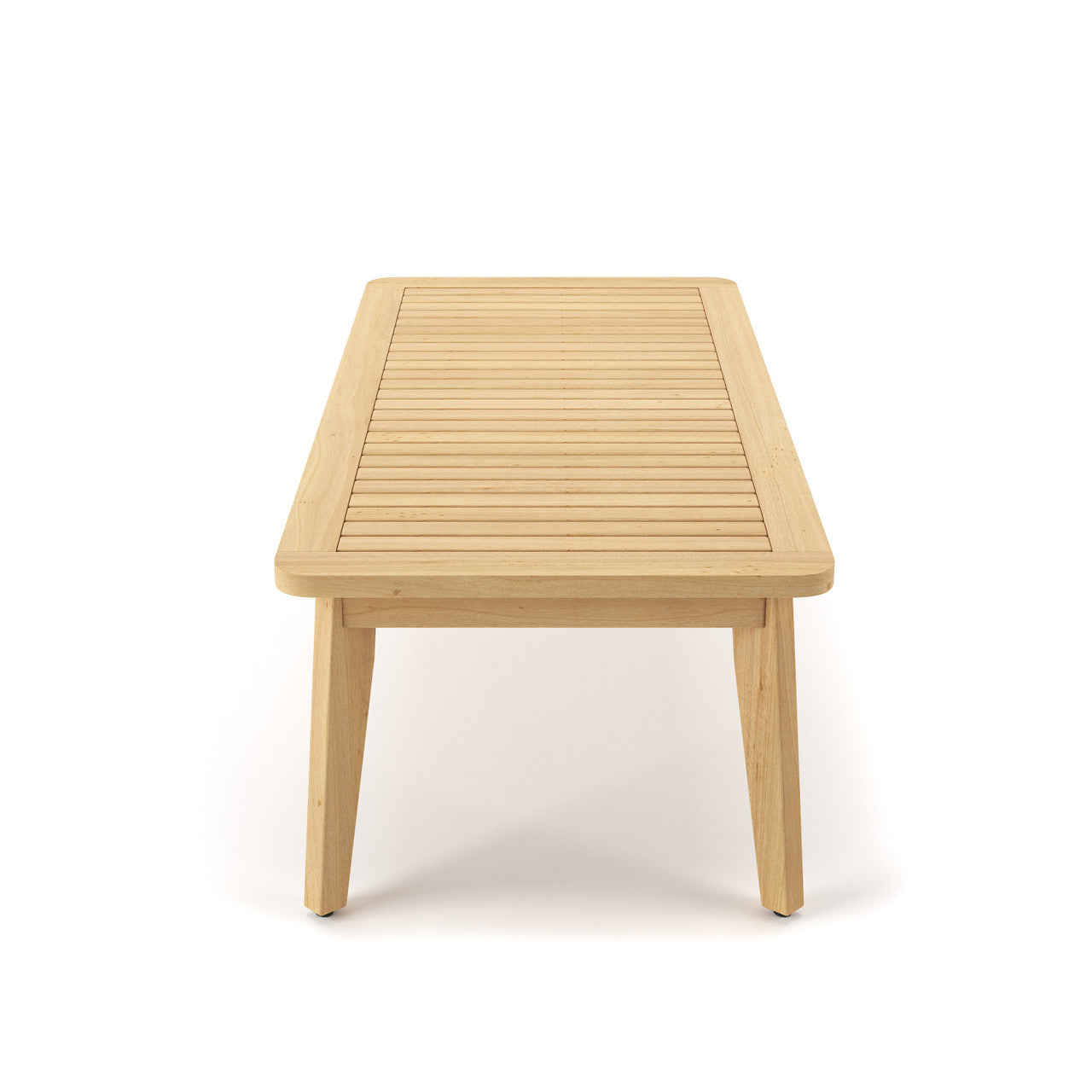 Forever Patio Hambrick Teak Hardwood Rectangle Coffee Table