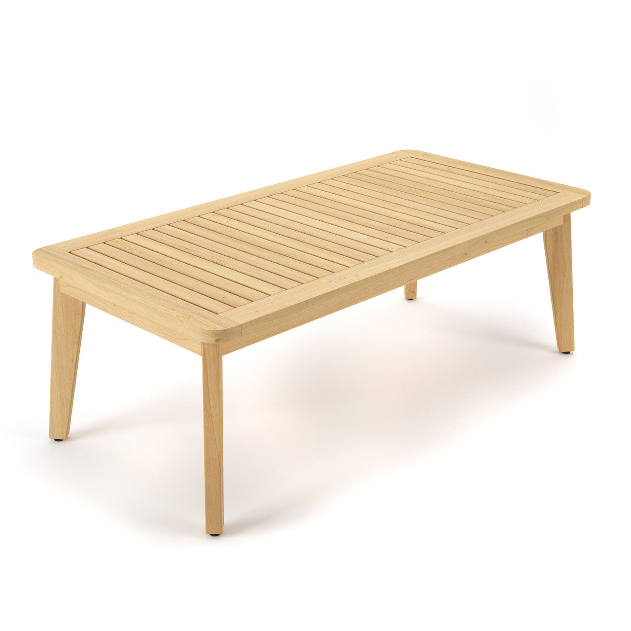 Forever Patio Hambrick Teak Hardwood Rectangle Coffee Table