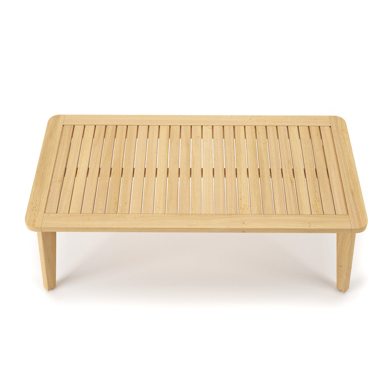 Forever Patio Hambrick Teak Hardwood Rectangle Coffee Table