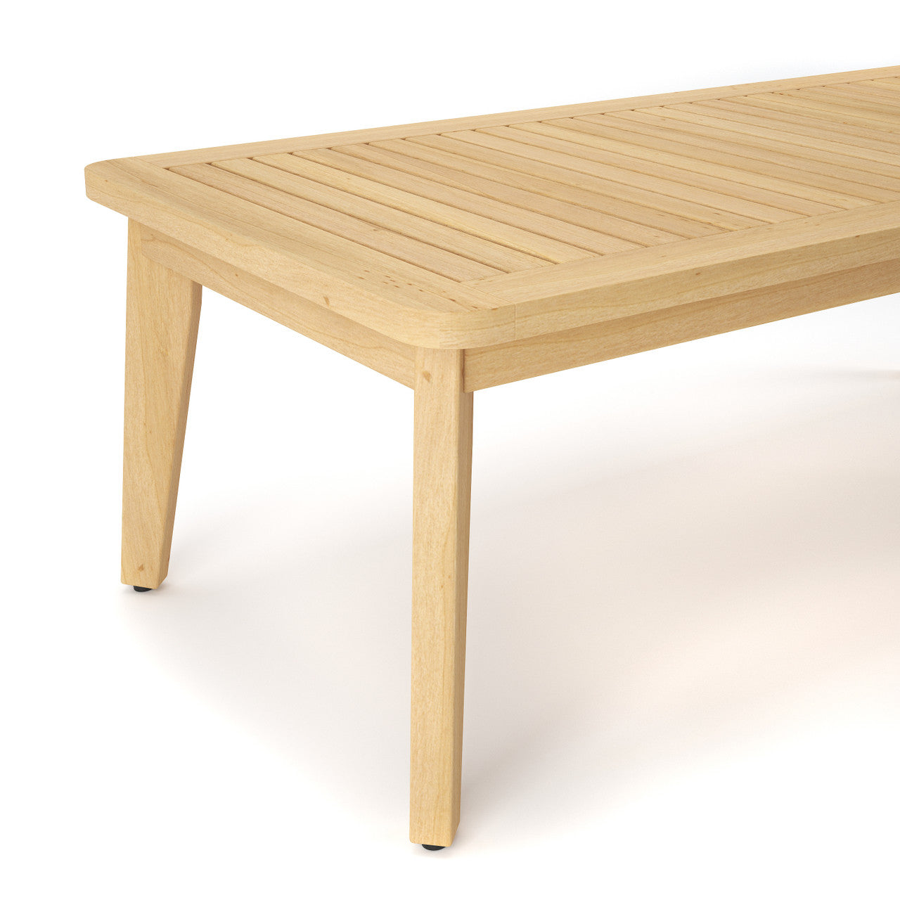 Forever Patio Hambrick Teak Hardwood Rectangle Coffee Table