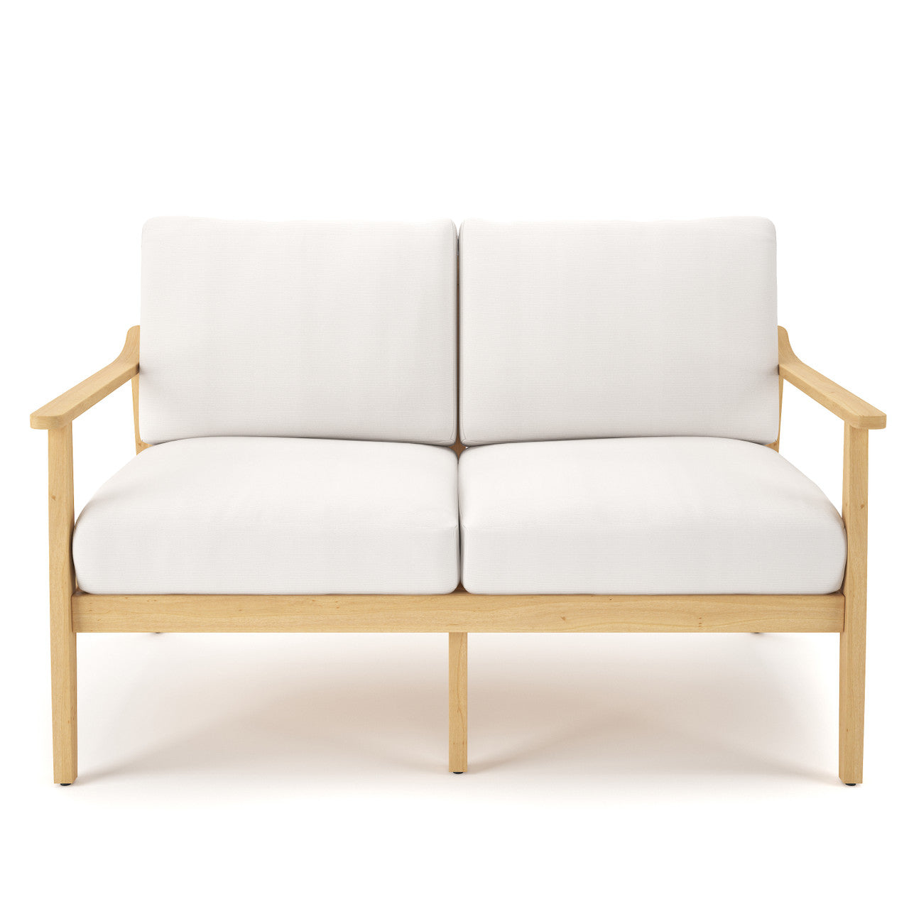 Forever Patio Hambrick Teak Hardwood Love Seat