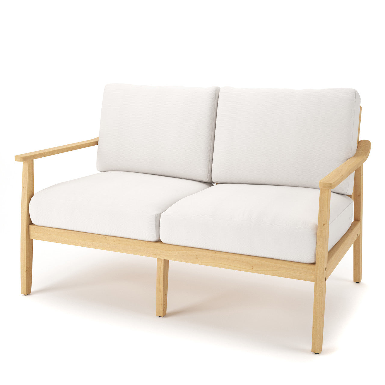 Forever Patio Hambrick Teak Hardwood Love Seat