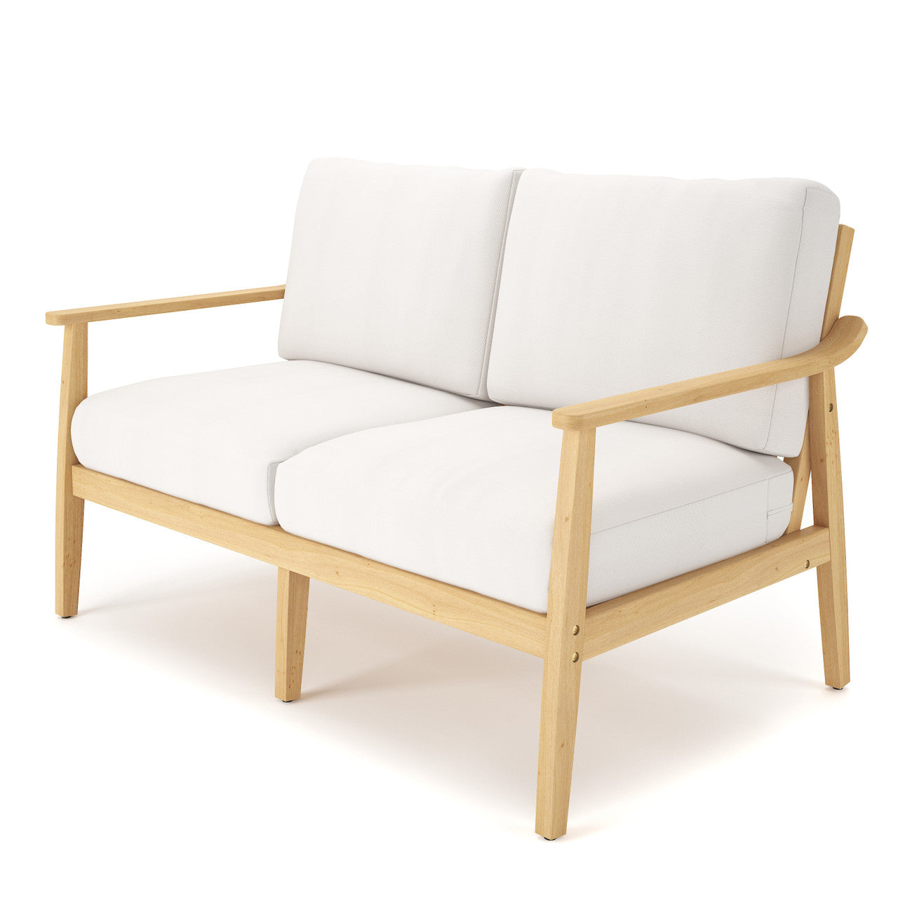 Forever Patio Hambrick Teak Hardwood Love Seat