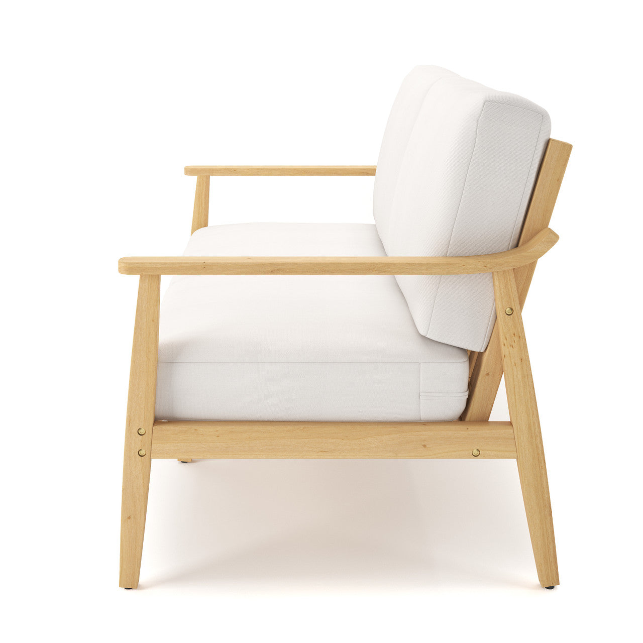 Forever Patio Hambrick Teak Hardwood Love Seat