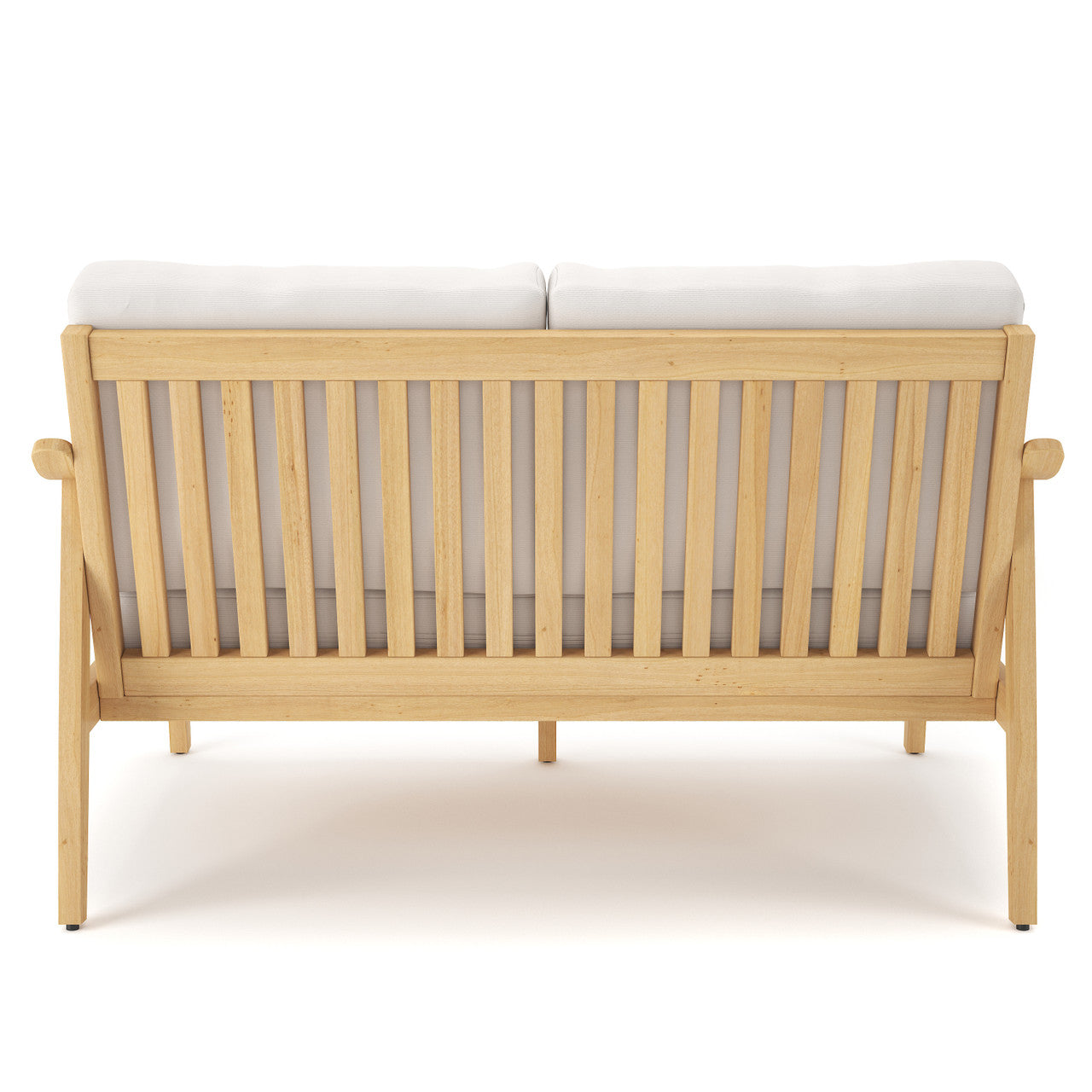 Forever Patio Hambrick Teak Hardwood Love Seat