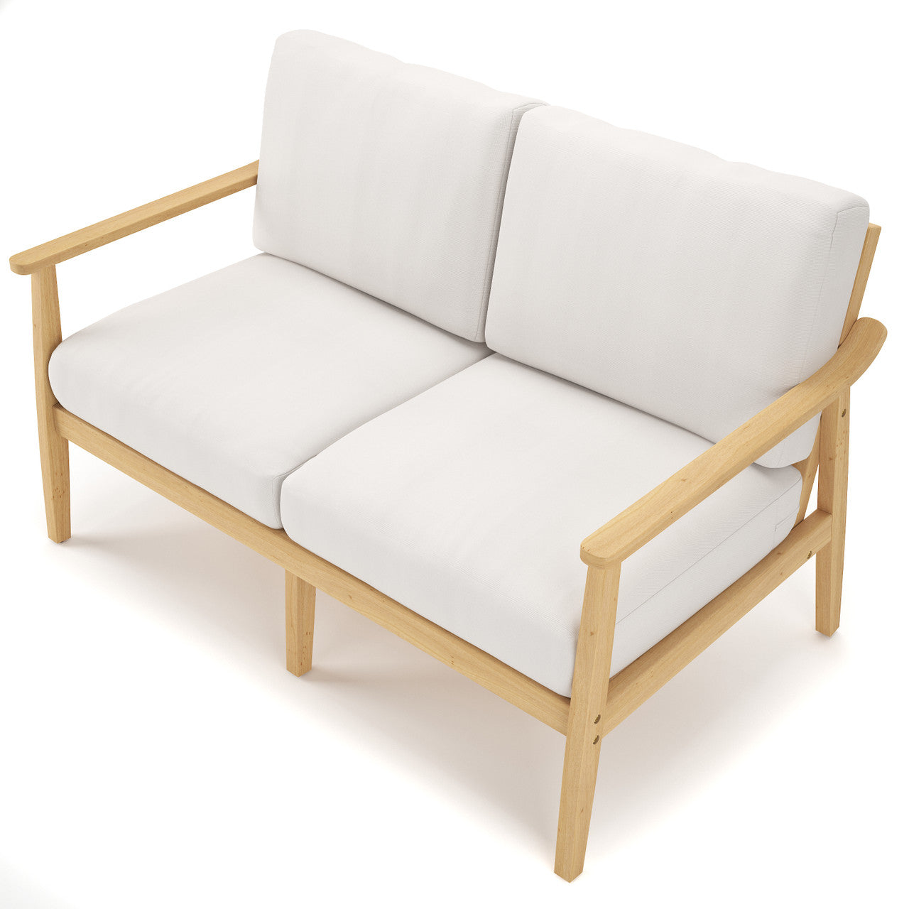 Forever Patio Hambrick Teak Hardwood Love Seat