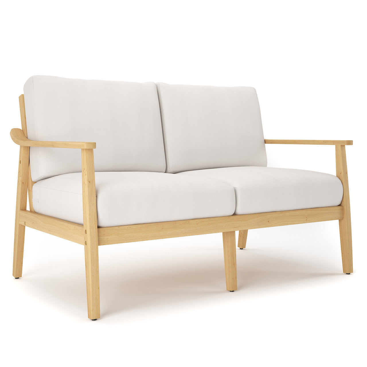 Forever Patio Hambrick Teak Hardwood Love Seat