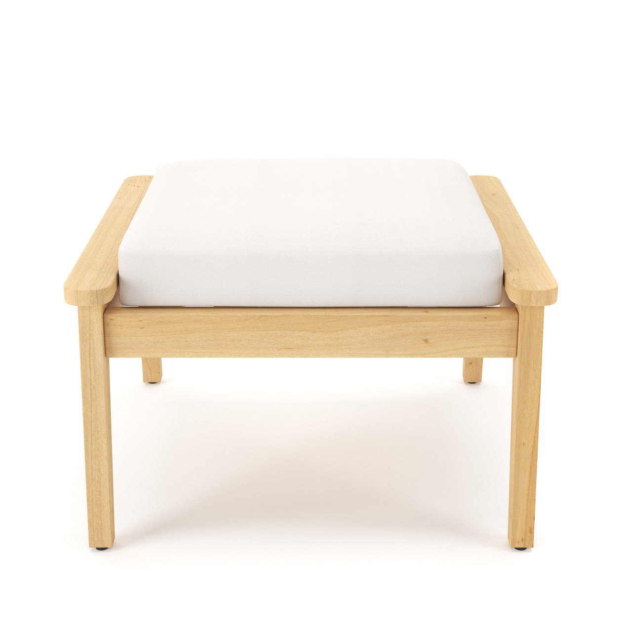 Forever Patio Hambrick Teak Rectangle Ottoman