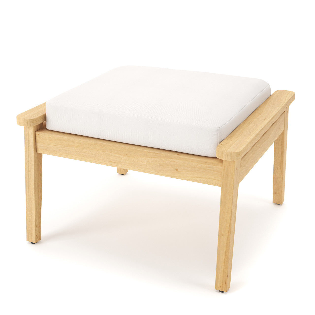 Forever Patio Hambrick Teak Rectangle Ottoman