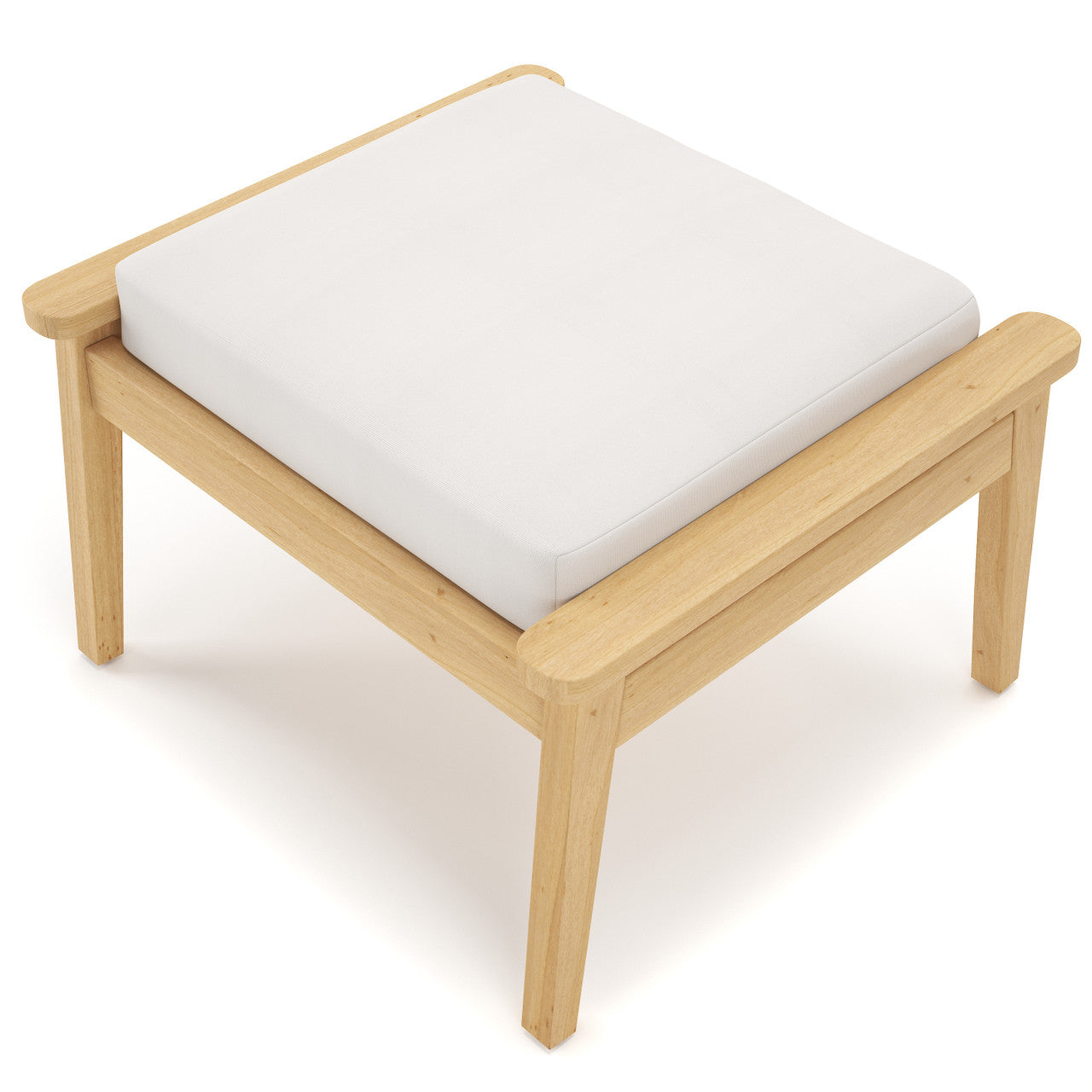 Forever Patio Hambrick Teak Rectangle Ottoman