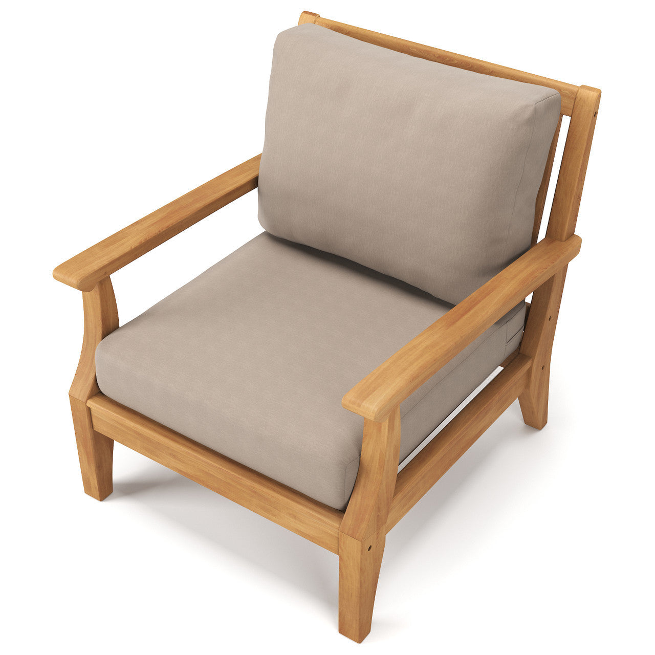 Forever Patio Miramar Plantation Teak Lounge Chair