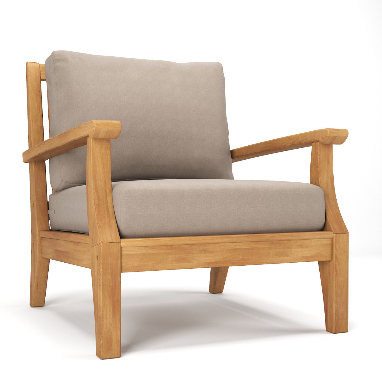 Forever Patio Miramar Plantation Teak Lounge Chair