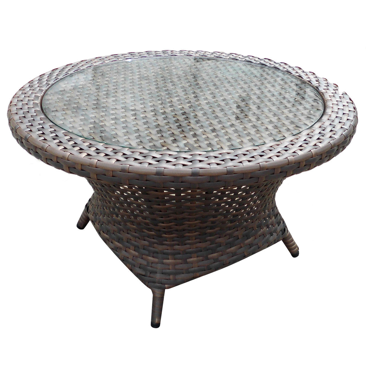 Forever Patio Horizon Wicker Rotating Coffee Table