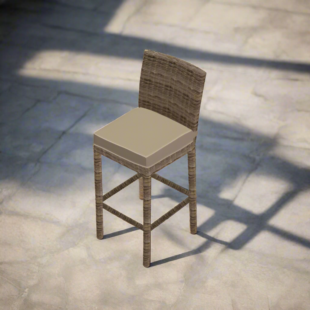 Forever Patio Universal Woven 30" Armless Bar Stool - Premium Weave