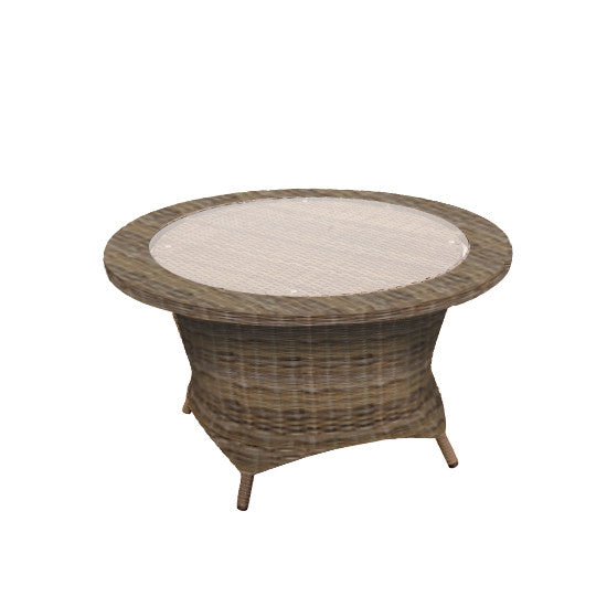 Forever Patio Universal Woven Rotating Chat Table - Premium Weave