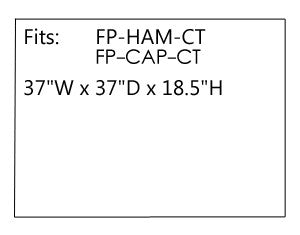 Forever Patio Hampton Coffee Table Furniture Cover by NorthCape International