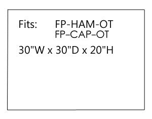 Forever Patio Hampton Square Ottoman Furniture Cover by NorthCape International